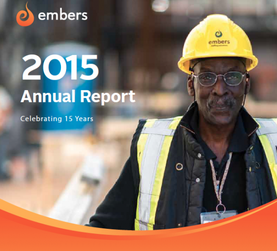 annual report - embers - six words communication